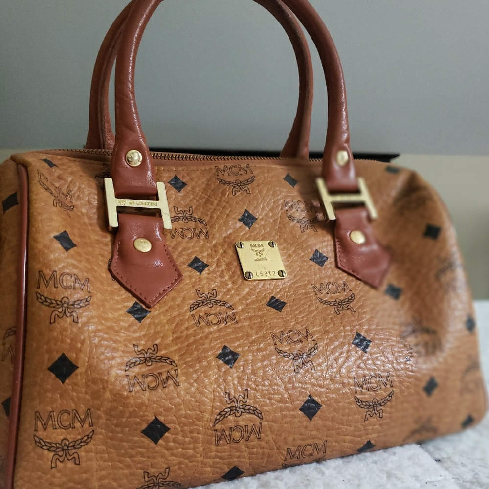 MCM Vintage Boston Bag